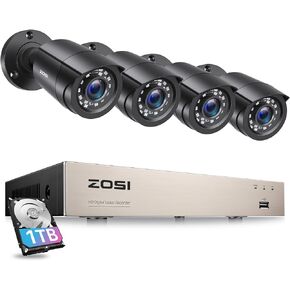 ZOSI 2K WiFi Indoor Security Camera,C611 Plug-in Baby Monitor/Nanny/Pet Cam with Phone app,Night Vision,2 Way Audio,Motion Detection,Cloud & SD Card Storage,Works with Alexa,24/7 Home Surveillance