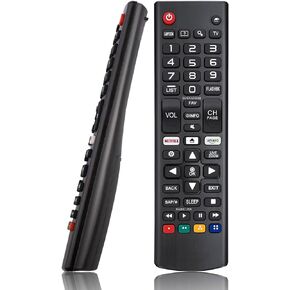 Universal Replacement Remote Control Fit for LG Smart TV All Models LCD LED 3D HDTV Smart TV Remote AKB75095307 AKB74915305 AKB75375604 and More