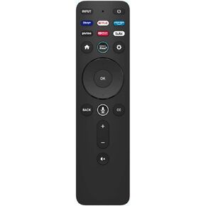 Voice Remote Control XRT260 Replacement for Vizio V-Series M-Series P-Series 4K HDR Smart TV with Disney+/Netflix/Prime Video/Pluto/iHeart Radio/tubi/Watchfree Shortcut Keys