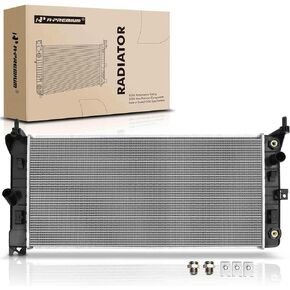 A-Premium Engine Coolant Radiator with Transmission Oil Cooler Compatible with Buick Allure, LaCrosse & Chevrolet Impala, Monte Carlo & Pontiac, Automatic Trans., Replace# 8012837, 15140592