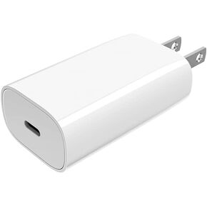 SOLUM 15W USB C Power Slim Charger Fast Charging Block Compatible with iPhone 13 & Previous Models (Not iPhone 14), Samsung Galaxy S22/S21/S20/S10, Galaxy Tab and More. (Cable not Included)