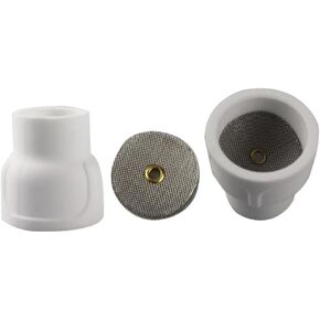 #12 Ceramic (Twin Pack) White TIG Welding Cup