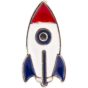 دبوس قبعة سفينة الصواريخ الفضائية الرجعية، دبوس طية صدر السترة، ملحقات شارة القبعة للرجال in Kuwait