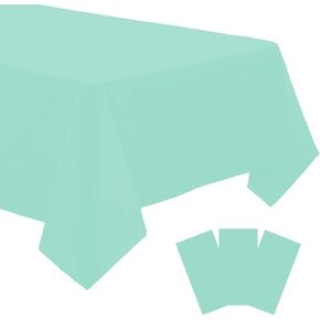 3 Pack Pastel Purple Disposable Tablecloth, 54" x 108" Lilac Purple Plastic Table Covers, Decorative Rectangle Tablecloth for Parties, Events, Wedding, Inddors & Outdoors
