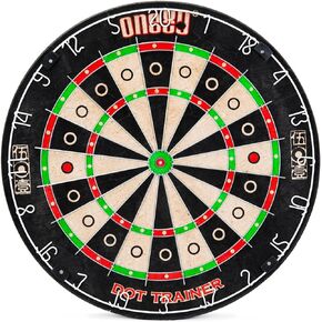 ONE80 Soft tip Dartboard – 18" Safety Plastic Board with 12 Soft tip Darts and Extra 20 Soft Tips, mounting Kits Also Included
