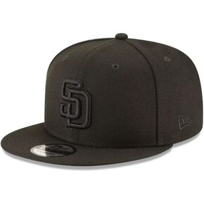 قبعة New Era 9Fifty 950 سوداء أساسية قابلة للتعديل (سان دييغو بادريس (أسود)) in Saudi Arabia