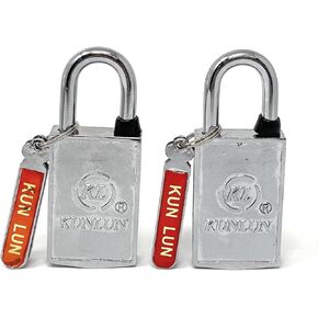 Magnetic Padlock Keyed Alike, Set of 2 [920KA-2]- Candado Magnetico, Conjunto de 2 MADOL