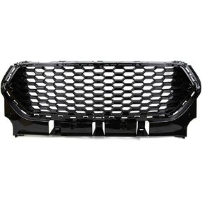 Front Bumper Grille for 2017 2018 2019 Ford Escape S SE SEL EcoBoost Titanium Honeycomb Mesh Sport Grill Glossy Black ST-Line Style