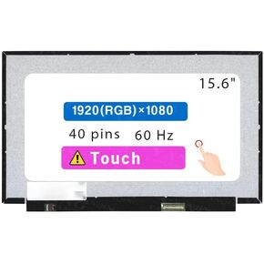 15.6" Touch Screen Replacement NV156FHM-T01 for ASUS Vivobook X512J LCD Touch Display Panel 40 pin FHD 1920x1080 (Not for HD 1366 * 768)