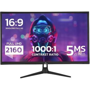 YEYIAN ODRAZ 27 inch IPS Panel HDR 4K UHD Slim Bezel PC Gaming Monitor 3840x2160, 1 Billion Colors, 99% sRGB, 300cd/m2, 1000:1, 60Hz 5ms, 16:9, 178°, G-Sync, FreeSync, DP/HDMI/USB, Speakers, VESA