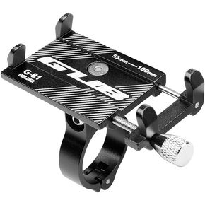 GUB G-81 Bicycle Phone Mount Stand 3.5-6.2inch Phone Metal MTB Bike Mobile Phone Handlebar Holder Mount