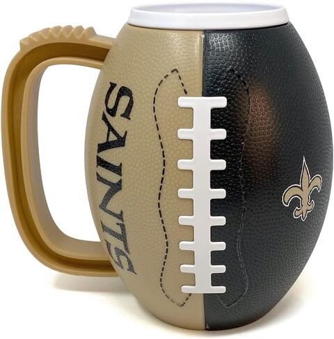 كوب كرة قدم ثلاثي الأبعاد من Party Animal NFL New Orleans Saints in Saudi Arabia