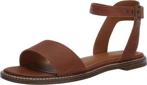Lucky Brand Women's Kimaya Flat Sandal, Pinto, 7 in Saudi Arabia