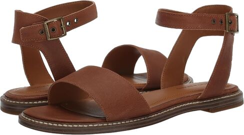 Lucky Brand Women's Kimaya Flat Sandal, Pinto, 7 in Saudi Arabia