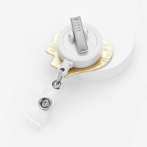 Hanreshe Registered Nurse Badge Reel Retractable Heart Badge Holder Clip for Nurse Student Doctor Medical Name ID Card Holders in Saudi Arabia