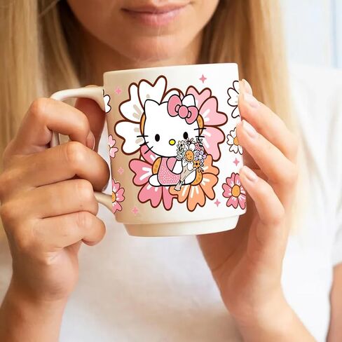 UV DTF Cup Wrap Transfer Stickers for Glass, 14 Sheet Cartoon Rub on Transfers for Crafting, UV DTF Transfer Waterproof Sticker for 16OZ Libbey Glass Cups Furniture Craft Wood DIY Crafts (Cute-B) in Saudi Arabia
