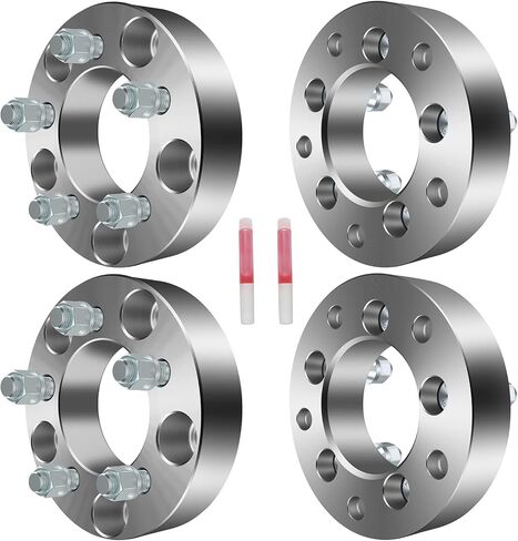 ECCPP 4PCS 1.5" inch Wheel Adapters 5 Lug 5x135 to 5x4.5 87.1mm fits for Ford Expedition for Ford F150 for Blackwood with 12x1.5 Studs in Saudi Arabia
