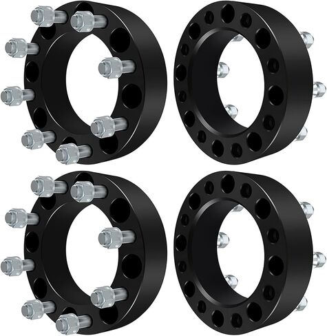 ECCPP 4PCS 50mm 2 inch Wheel Spacers 8x170 8 Lug 8x170mm to 8x170mm Billet for 2000-2005 for F-350 Super Duty F-250 Super Duty for Excursion Truck with 14x2 Studs in Saudi Arabia