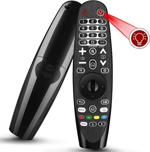 Replacement for LG TV Remote Control Compatible for All LG Smart TVs, Universal Backlit Remote Control Replacement for LG Magic and Infrared Remote in Saudi Arabia
