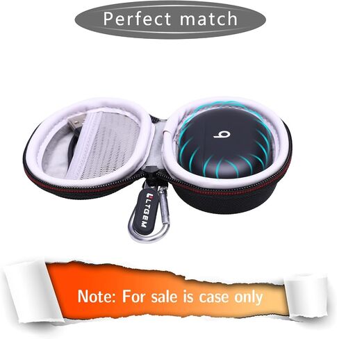 LTGEM Hard Case Cover for Beats Studio Buds/Buds+ & Sony WF-1000XM4/1000XM5 Earbud Headphones - Travel Protective Carrying Storage Case Bag(Black+Grey) in Saudi Arabia
