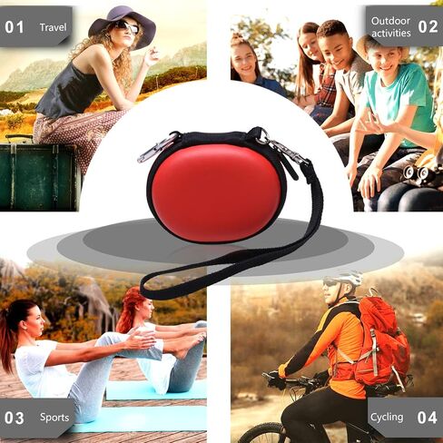 غطاء حماية صلب LTGEM لسماعات Beats Studio Buds/Buds+ وSony WF-1000XM4/1000XM5 - حقيبة تخزين واقية للسفر (أسود + رمادي) in Saudi Arabia