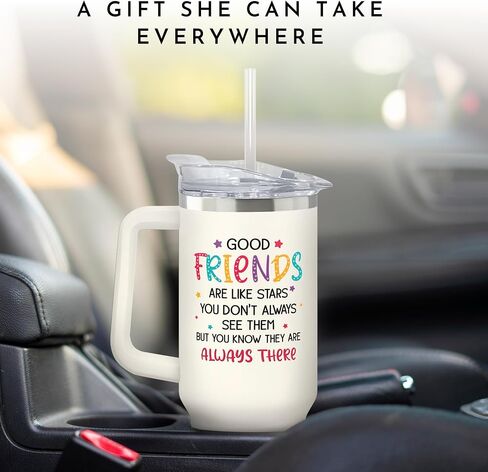 Gifts for Friends Female - Friendship Gifts for Women Friends, Bestie Gifts for Women - Best Friend Birthday Gifts for Women Friendship - Mothers Day Gifts for Friend Female - 16 Oz Can Glass in Kuwait