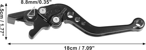 Motoforti Adjustable Brake Clutch Levers for Honda CBR500R 2013-2018 Black Aluminum Alloy 1 Pair in Saudi Arabia