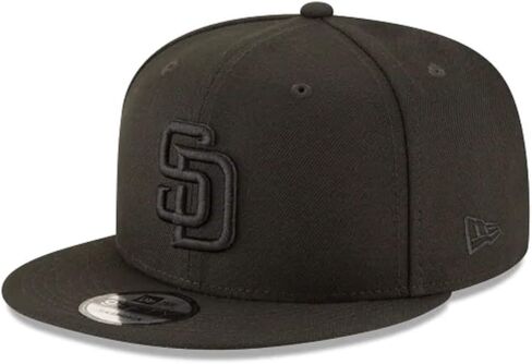 قبعة New Era 9Fifty 950 سوداء أساسية قابلة للتعديل (سان دييغو بادريس (أسود)) in Saudi Arabia