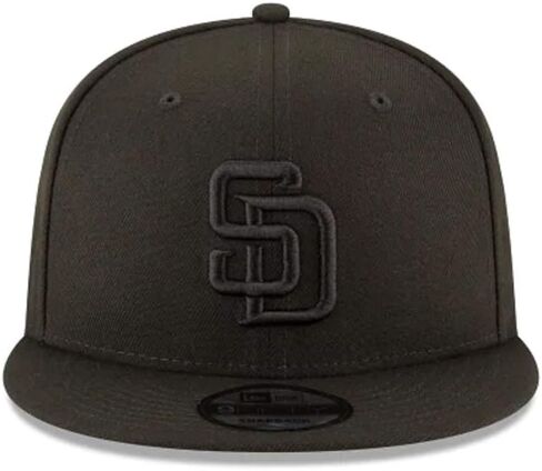 قبعة New Era 9Fifty 950 سوداء أساسية قابلة للتعديل (سان دييغو بادريس (أسود)) in Saudi Arabia