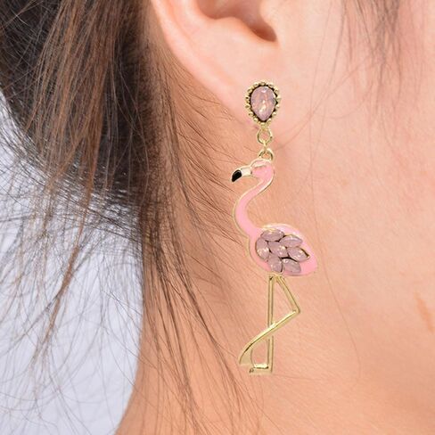 Halloween Creative Earrings for Women & Girl 14K Gold Plated Luxury Full of Diamond Earrings Personality Fun Party Earrings in Saudi Arabia
