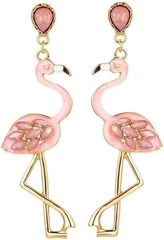 Halloween Creative Earrings for Women & Girl 14K Gold Plated Luxury Full of Diamond Earrings Personality Fun Party Earrings in Saudi Arabia