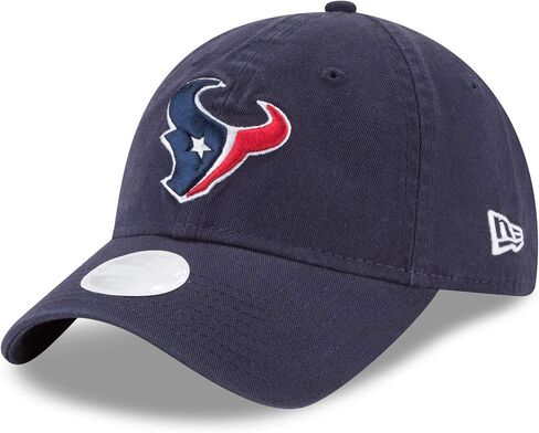 New Era Women's NFL Core Classic 9TWENTY Adjustable Hat Cap One Size Fits All (Houston Texans) in Saudi Arabia