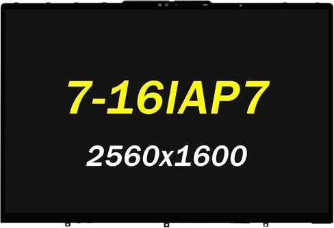 5D10S39808 Replacement for Lenovo Yoga 7i 16 Gen 7 7-16IAP7 7-16IAH7 Type 82UF 82QG 5D10S39809 NE160QDM-N63 V8.2 2560x1600 2.5K 16.0" LCD Touch Screen Display Panel in Saudi Arabia