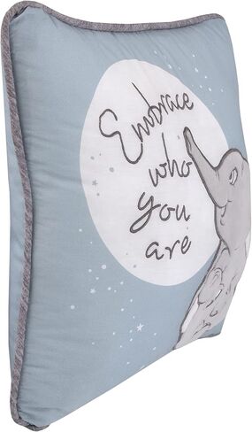 Disney Ariel Watercolor Wishes Pink and White Seashell Decorative Pillow in Saudi Arabia