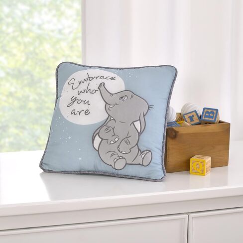 Disney Ariel Watercolor Wishes Pink and White Seashell Decorative Pillow in Saudi Arabia