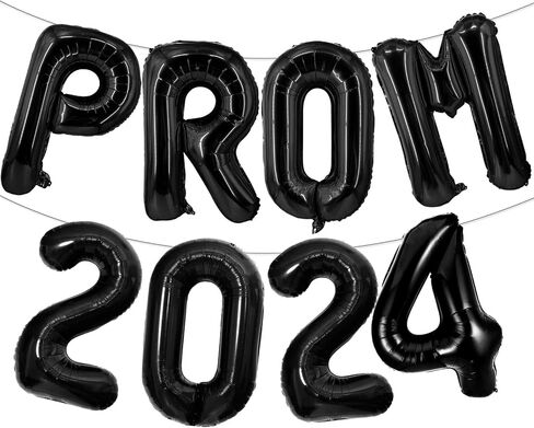 Class of 2024 Balloons Black 16 Inch Class of 2024 Party Graduation Banner Decorations Class of 2024 Graduation Balloons Party Decorations in Saudi Arabia