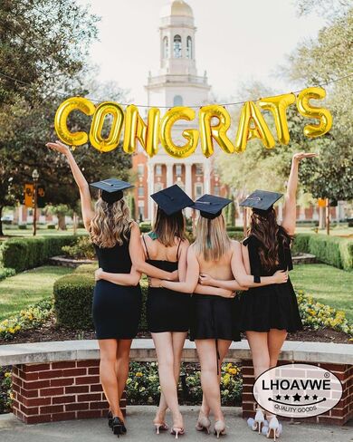 Class of 2024 Balloons Black 16 Inch Class of 2024 Party Graduation Banner Decorations Class of 2024 Graduation Balloons Party Decorations in Saudi Arabia