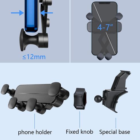 Car Phone Holder Mount for Chevy Chevrolet Trax 2024 2025 Auto Accessories Interior Decoration Mobile Cell Smartphone Bracket in Saudi Arabia