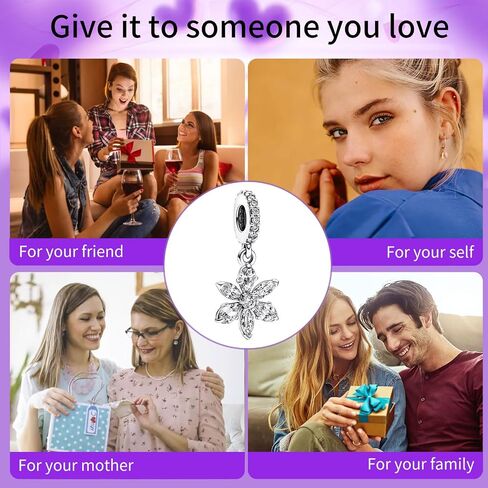 925 Sterling Silver Charms Bracelet Necklace Festive Mouse & Stocking Snowman Medallion Pendant Beads Camera Heart Map Compass Triple Charm Jewellery Gift for Women Girls at Christmas,Birthday in Saudi Arabia