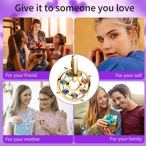 925 Sterling Silver Charms Bracelet Necklace Festive Mouse & Stocking Snowman Medallion Pendant Beads Camera Heart Map Compass Triple Charm Jewellery Gift for Women Girls at Christmas,Birthday in Saudi Arabia