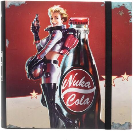 Ultra PRO - Fallout 12-Pocket PRO-Binder - Nuka Cola Pinup - for Magic: The Gathering, Trading Card Collection Binder Game Accessories Merchandise Card Storage Solution in Saudi Arabia