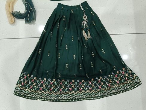 Kids Indian Dress for Girls Lehenga Choli, Handwork Embriodery in Saudi Arabia