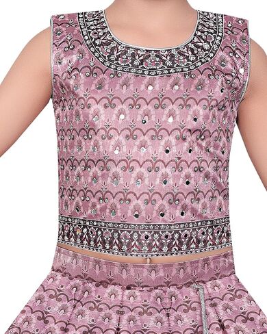 Kids Indian Dress for Girls Lehenga Choli, Handwork Embriodery in Saudi Arabia