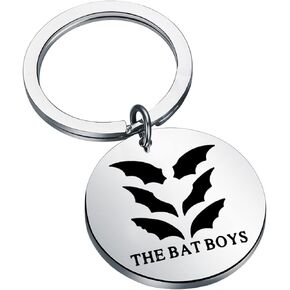 OKEYCH Bat B-oys Inspired Gift The Bat Boys Keychain Azriel Rhysand Cassian Fan Gift Thorn and Roses Jewelry