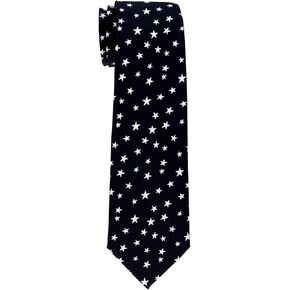 Retreez Classic Stars Woven Microfiber Boy's Tie - 8-10 years in Kuwait