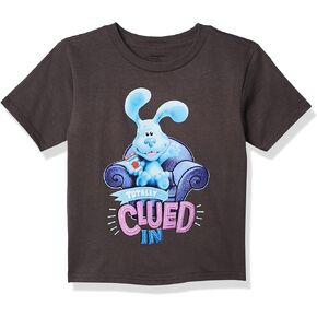 تي شيرت أولادي من Nickelodeon Blue Clues & You Totally Clued in - أزرق، Josh & Magenta