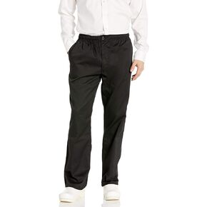 Chef Code Men's Basic Baggy Chef Pant with Zipper
