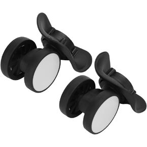 RiToEasysports 1 Pair Universal Luggage Suitcase Wheels Replacement for Suitcase Accessory