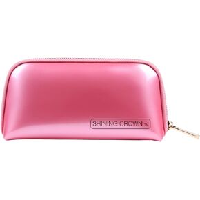 EMILYSTORES SHINING Crown Muliti-Functional Portable Travel Makeup Tote Bag Cosmetic Pouch For Storage Toiletry Travel Accessories, Silver Color