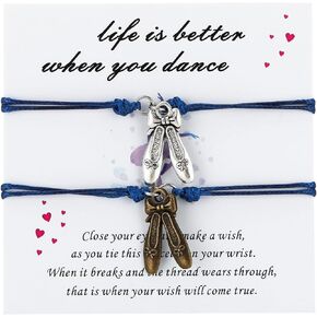 Matching Bracelets For Couple,Matching Heart Couples Friendship Friend Sister Cute Bff Bracelet Relationship Friendship Bracelets For 2 Handmade Adjustable Valentines Bracelet